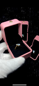 Double Diamond Adjustable Ring
